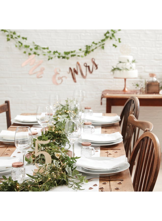 Ginger Ray Build A Memory Building Blocks Guest Book - Beautiful Botanics - Image 4